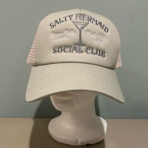 Salty Mermaid Social Club Cap NEW